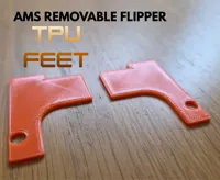 AMS Removable Flipper TPU Feet - TPU Profile Included