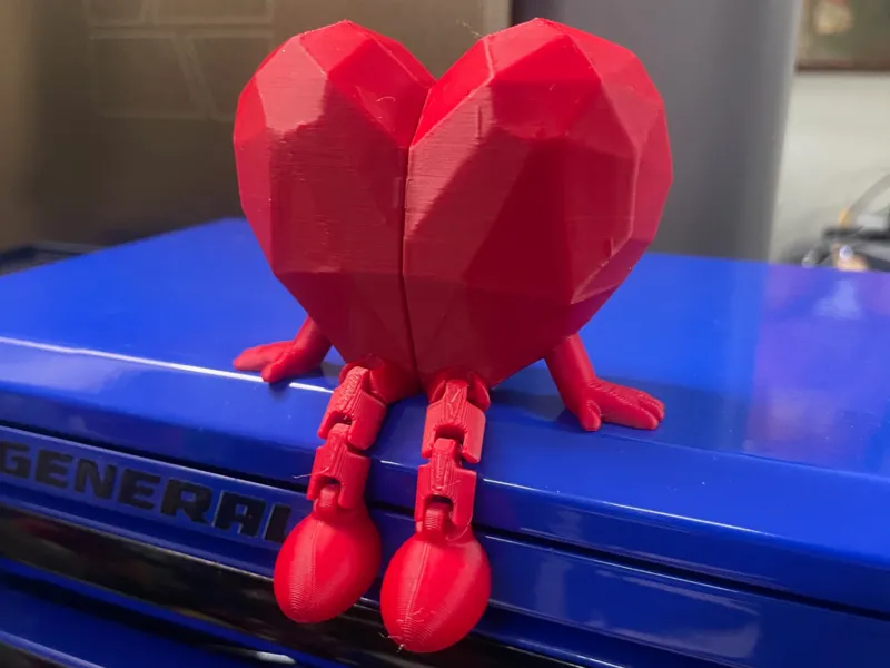 valentine's day secret heart Buddy magnet version