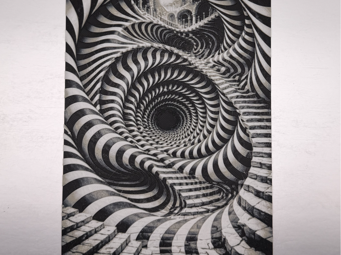 Spiral Staircase Hueforge