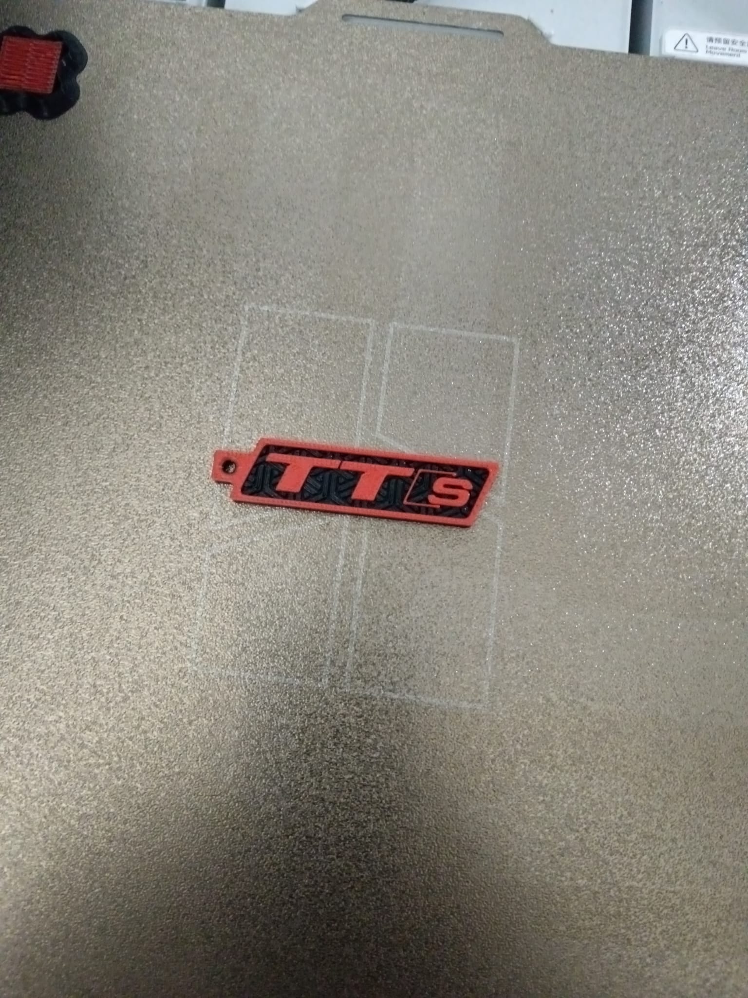 Miniatura 1 do modelo 3D Audi TTS Keyring