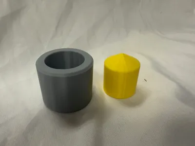 Unique 2 Piece Puzzle, no hands
