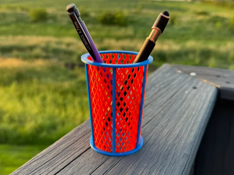 Inspired by Knicks Trash Can Thief meme Pen Holder