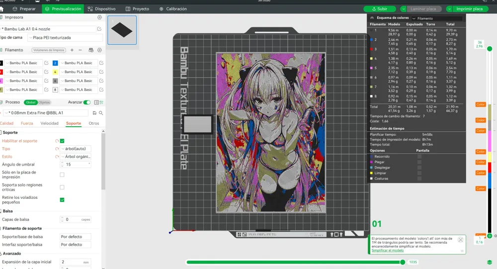 Anime colors - Free 3D Print Model - MakerWorld
