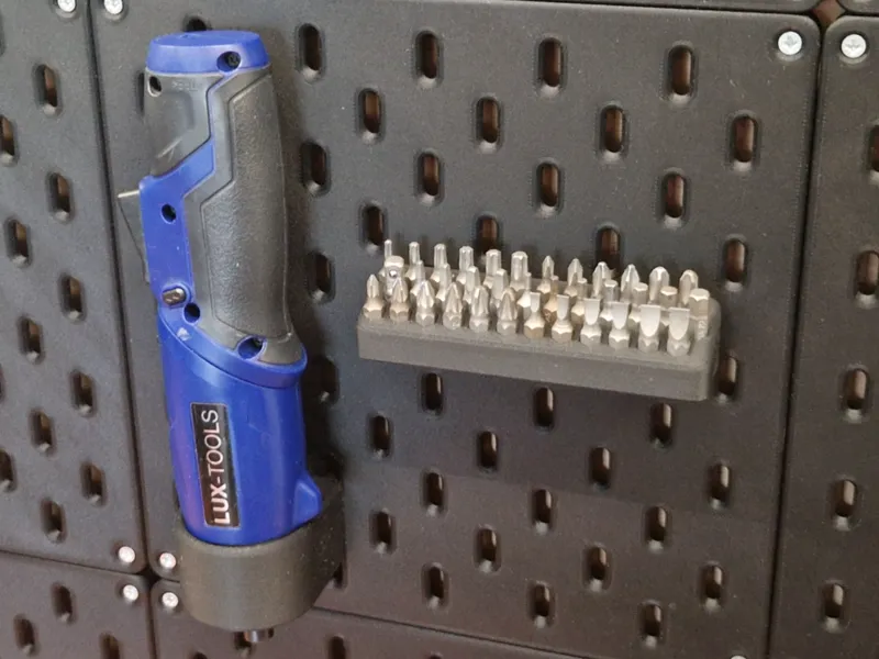 Bit Holder for 36 Bit – Skådis Pegboard Compatible