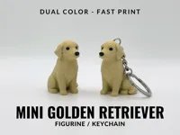 Keychain Version - 0.2mm layer, 2 walls, 15% infill