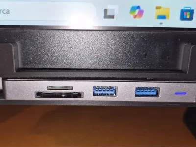 Under Monitor Hub Holder