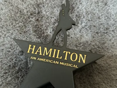 Hamilton Musical Logo Star Box / Organizer