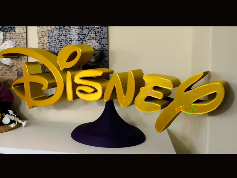 Cartel estilo Disney mágico flotante