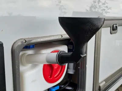Knaus Servicebox Filling Funnel