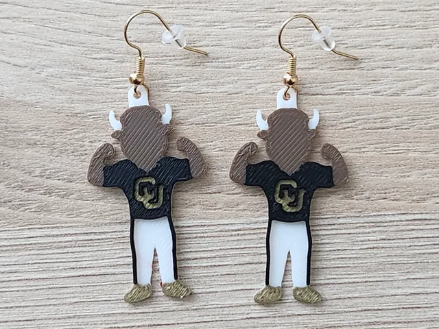 Colorado Buffalo Earrings