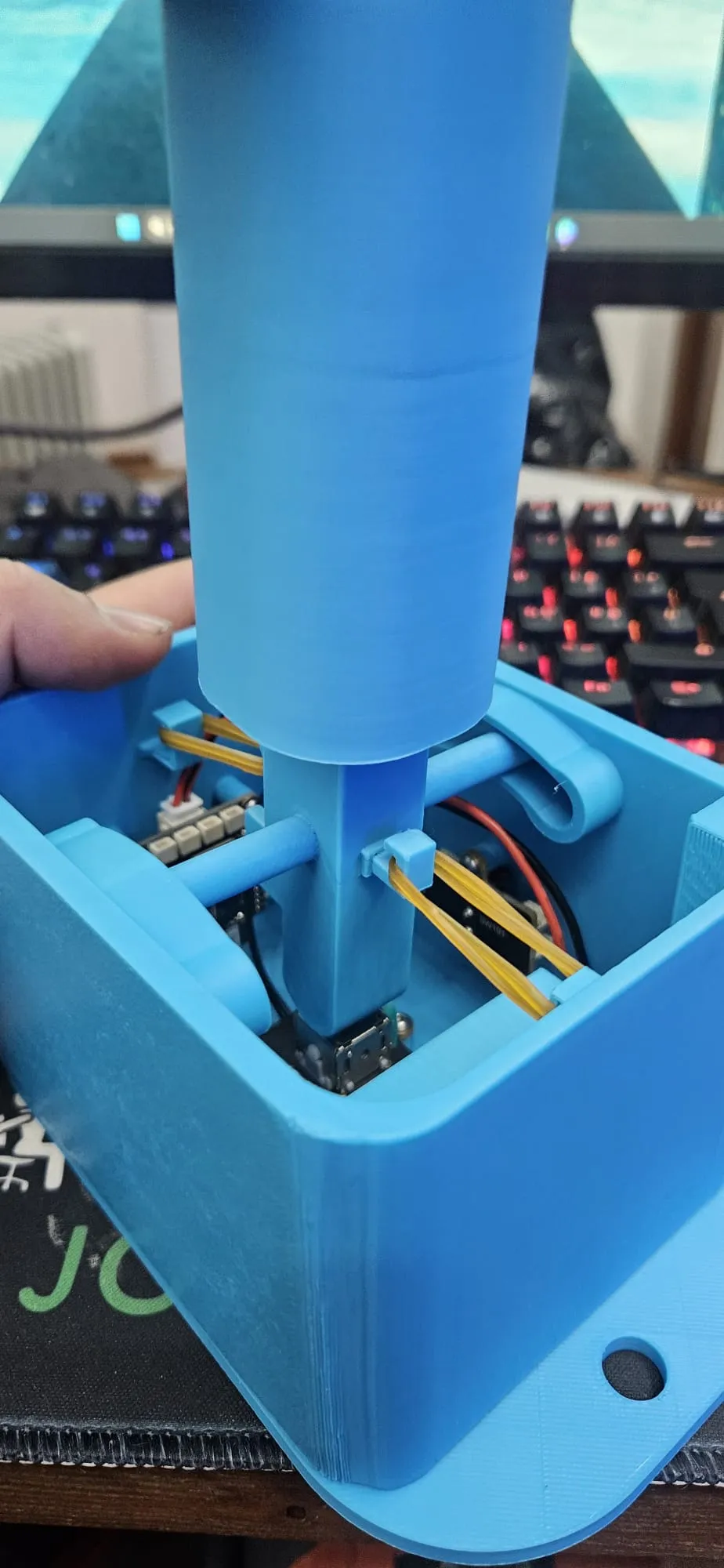 Fighter jet controller - Free 3D Print Model - MakerWorld