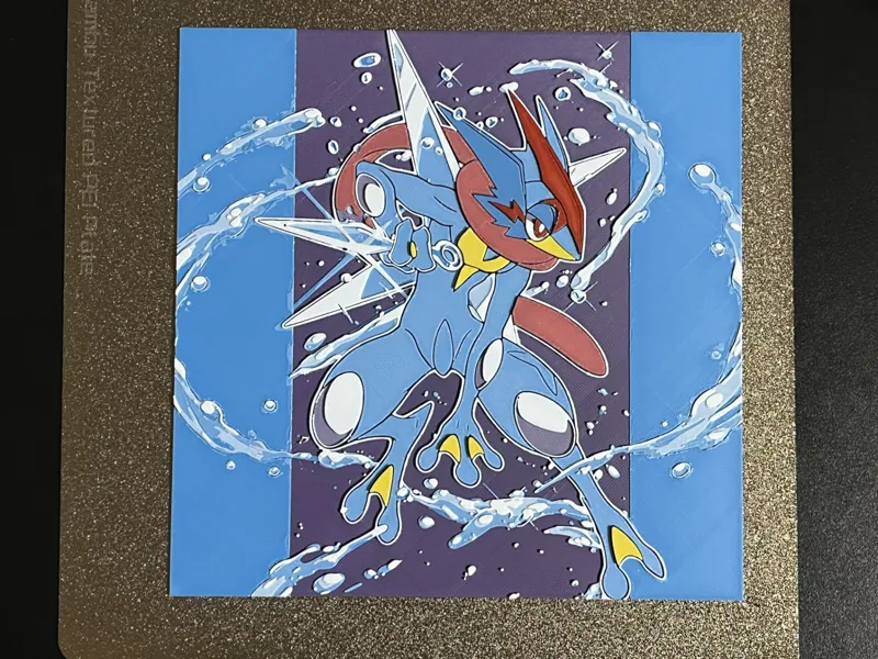 Greninja Pokemon Hueforge
