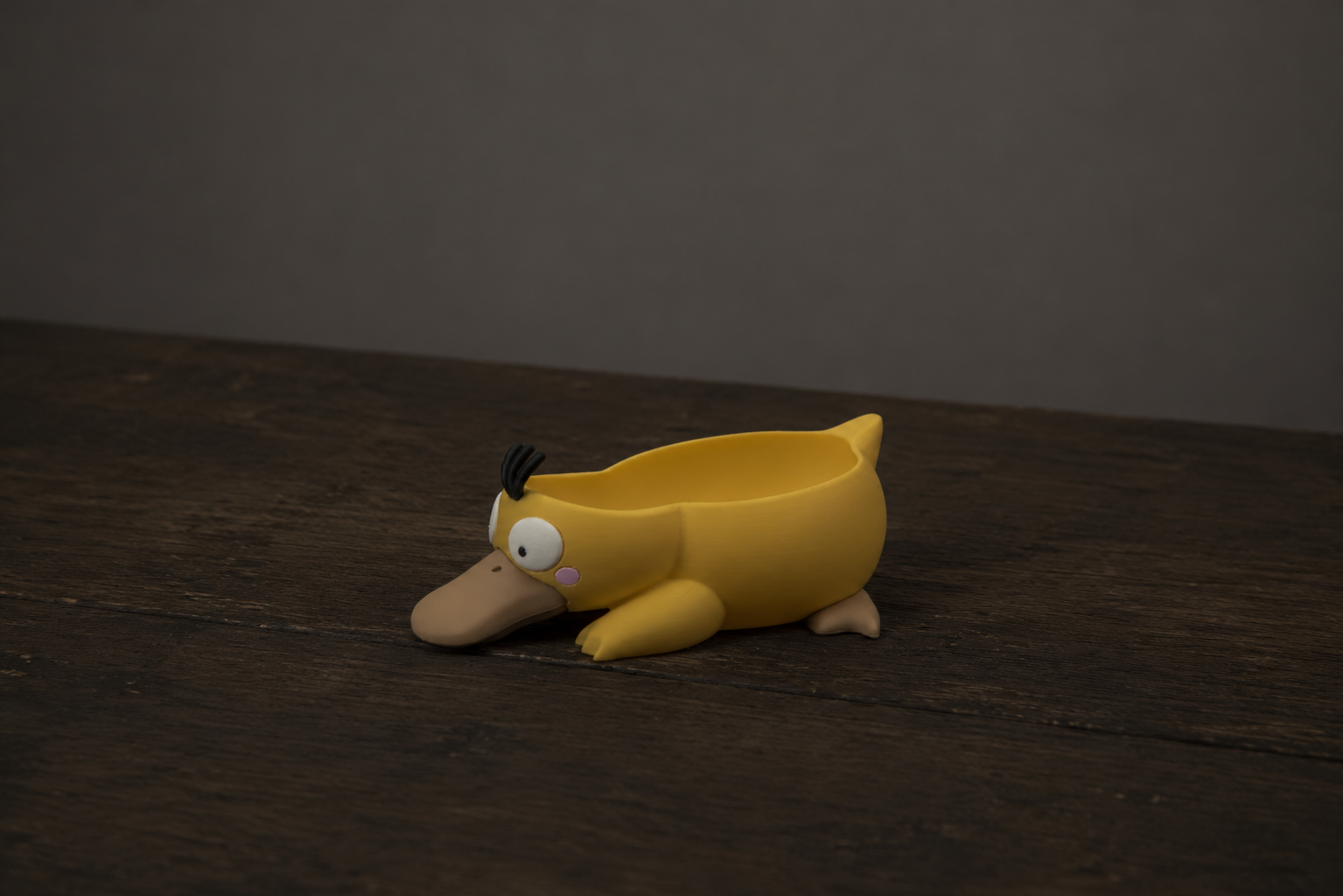 Miniatura 3 del modelo 3D 可达鸭滤水盘（嘴巴排水）