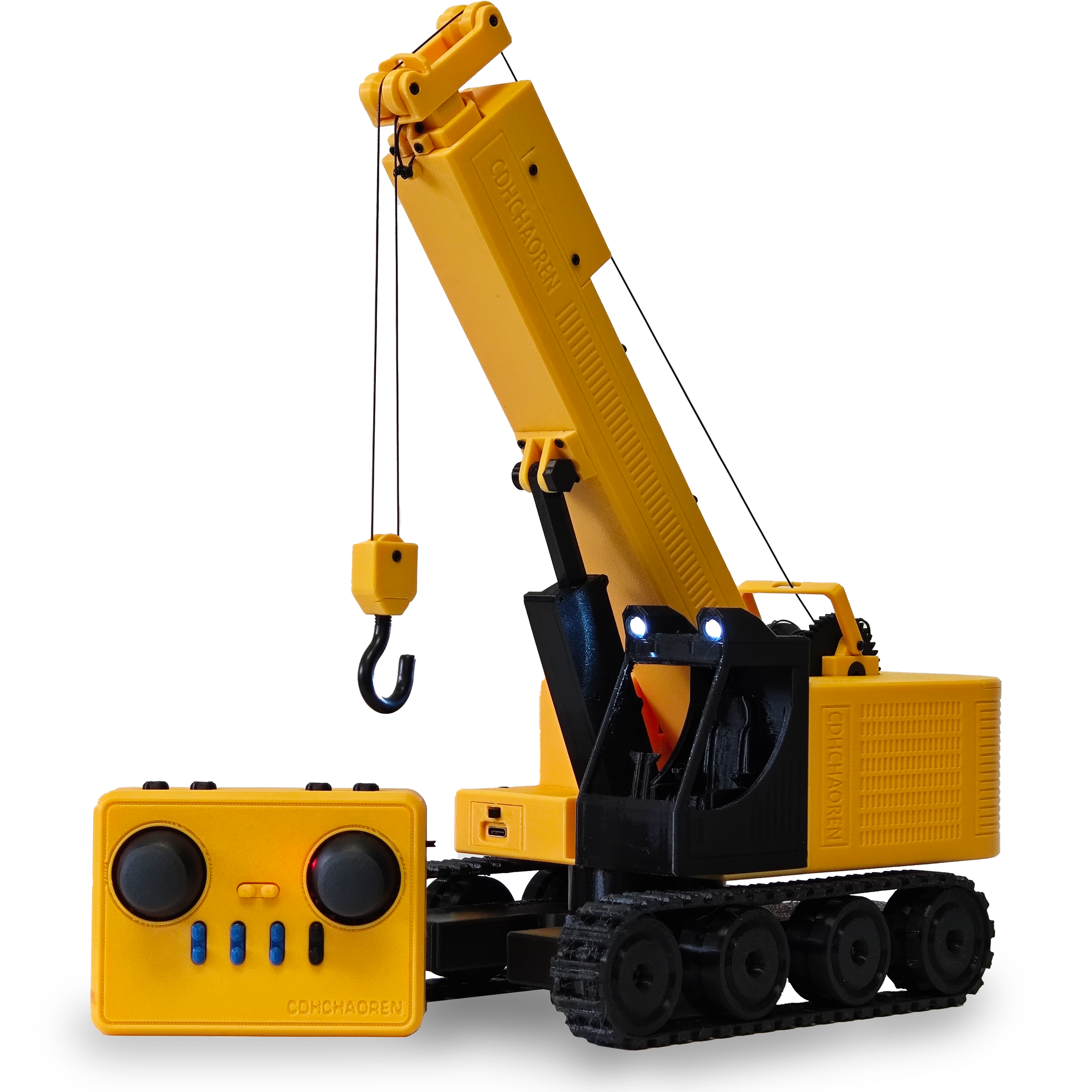 Miniatura 1 do modelo 3D 遥控起重机履带式吊车最终版（A1mini可用）自带限位和360°滑环