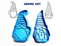 Set d'emporte-pièces gnome pour biscuits — photo 1