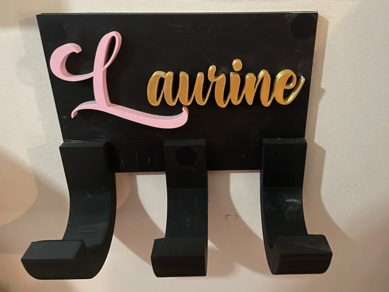 porte manteaux personnalisable
