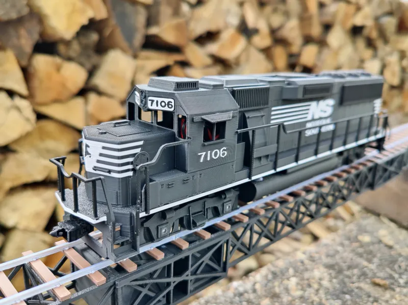 GP60 Locomotive Body - AMS Norfolk Southern Livery