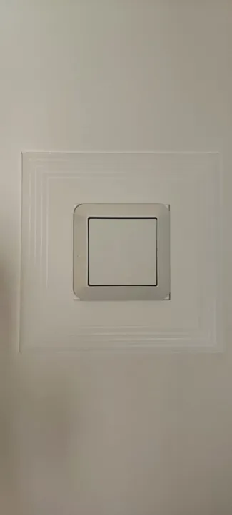 Lichtschalter Schmutzschutz für die Wand