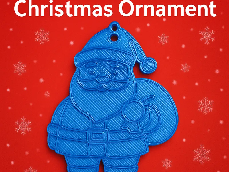 Babbo Natale Addobbo per Albero di Natale
