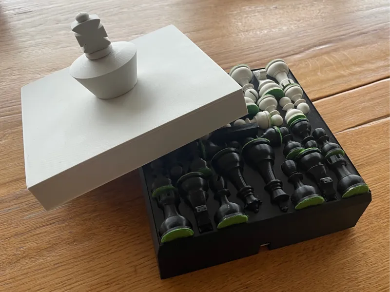 Schachtel für mein Schachbrett und die Figuren
