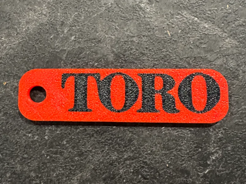 Toro Keychain
