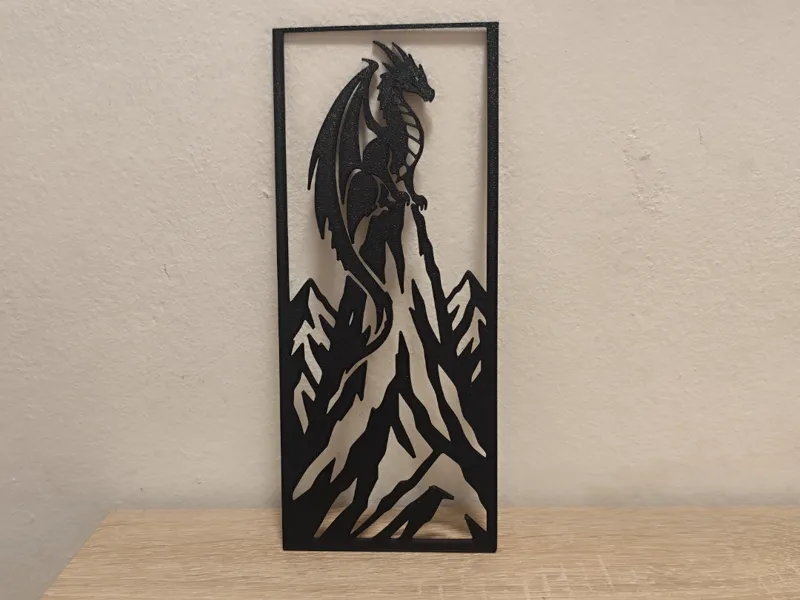 Wandbild Drache