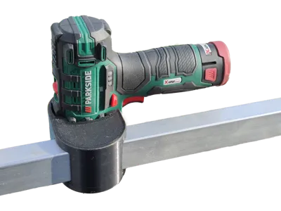 Parkside x12V drill holder for scaffold