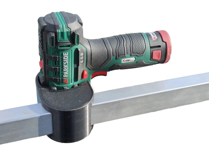 Parkside x12V drill holder for scaffold