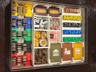 Energy Empire + Cold War Boardgame Insert