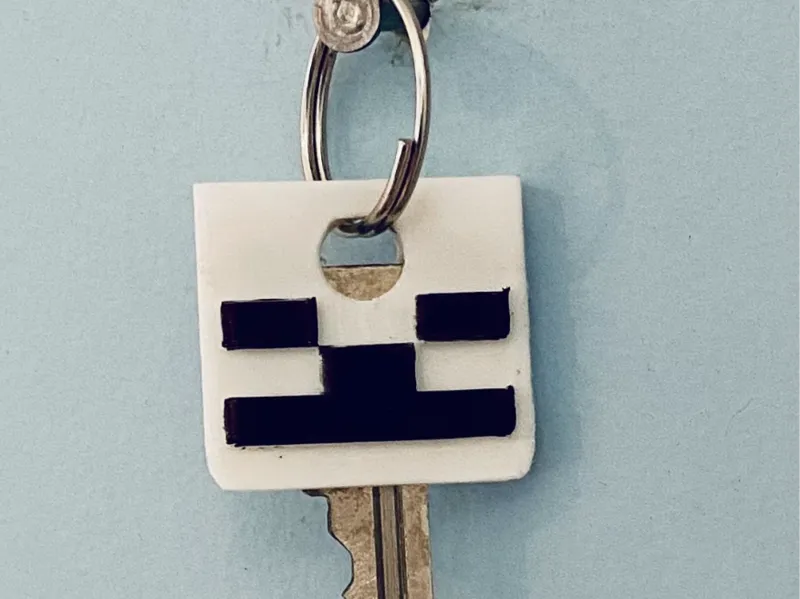 Key cover Minecraft skeleton