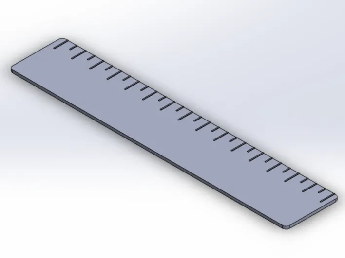 Ruler 15 cm