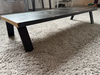 Plank angled legs