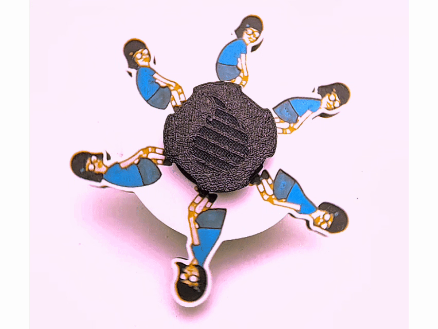 Tina Twerk Zoetrope Spinner (READ DESCRIPTION)