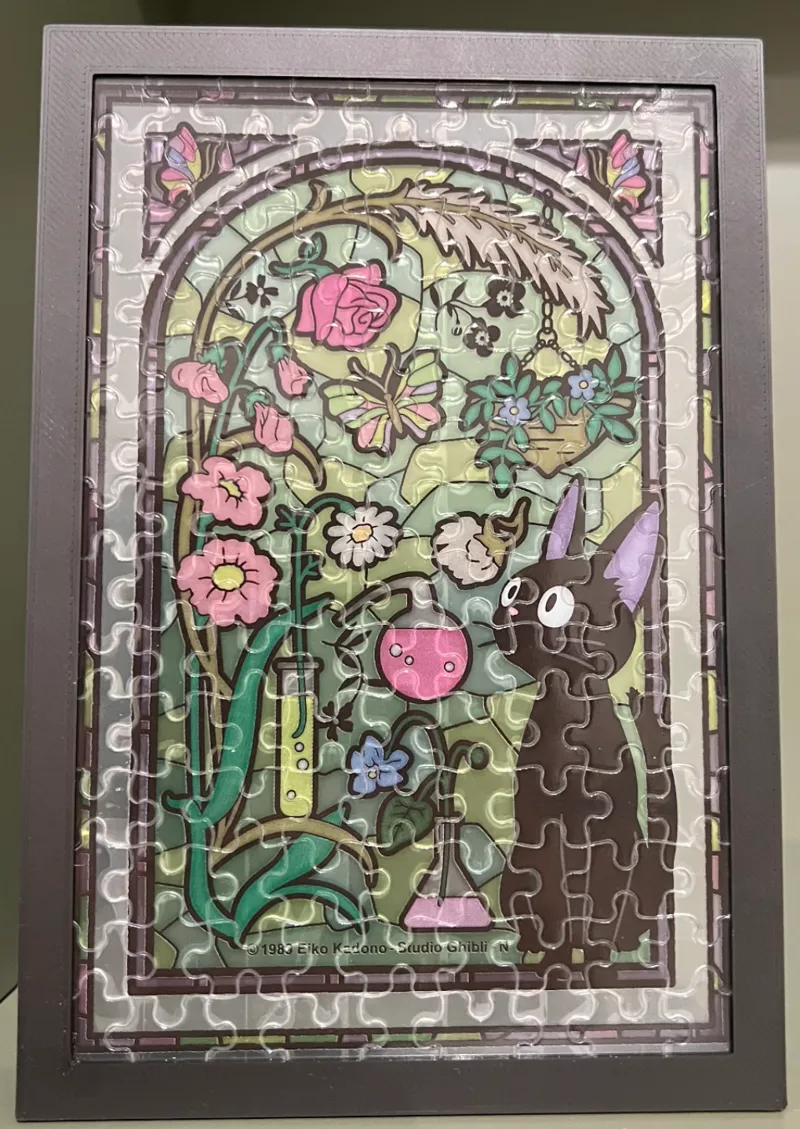 Supporto Puzzle Vetrofania KIKI