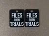 2 keychains or 1 pair of earrings