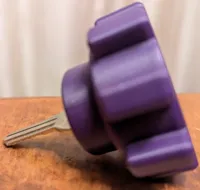 Bike Carrier Key Knob (19mmx19mm)