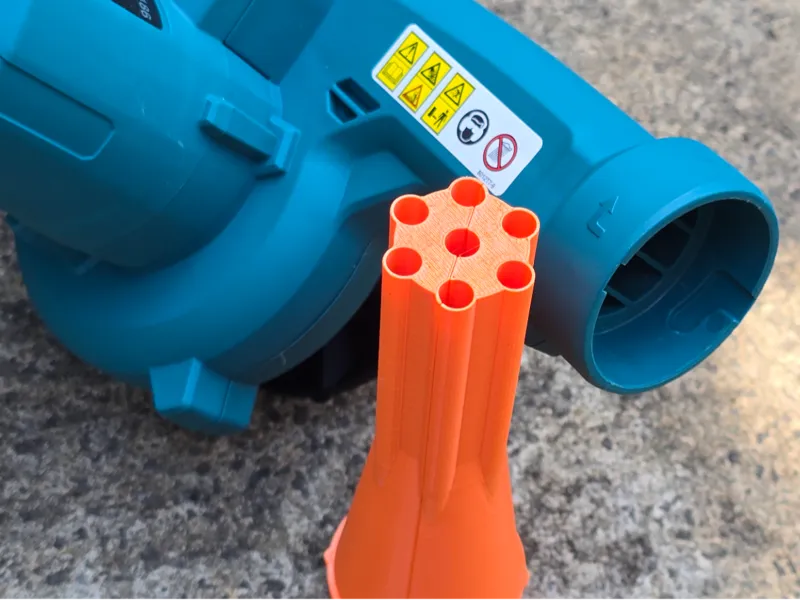 Makita DUB 185/186 Blower - multi-barrel nozzle