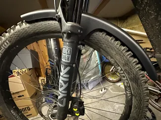 MTB Front Mudguard/Fender 29"/27.5" +Zip-Tie Mount