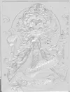 Monochrome relief, 0.2mm layer, 2 walls, 15% infill