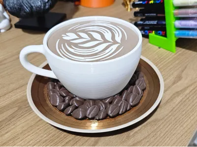 Coffee beans for Latte Lovers Lamp