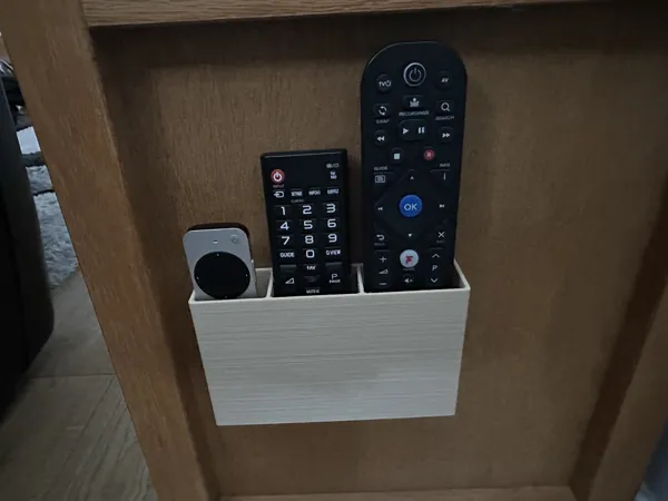 Support pour 3 télécommandes