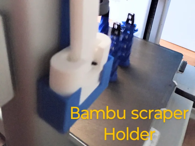 Bambu Lab scraper holder for A1