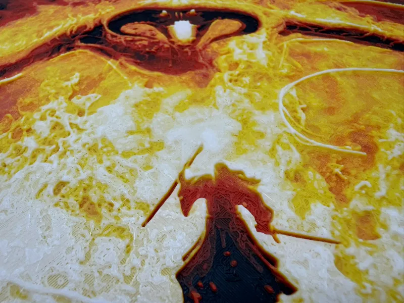 Gandalf vs Balrog HueForge
