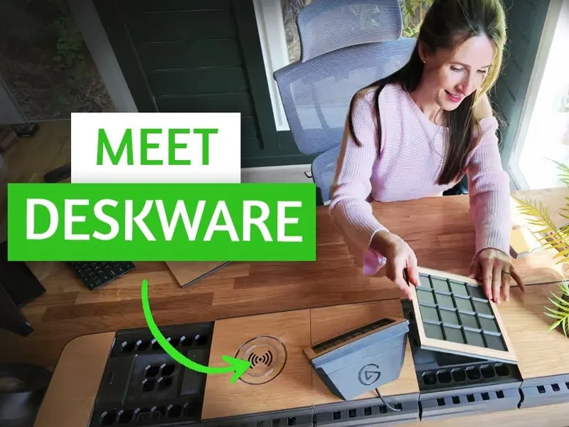 Deskware - A Modular Desk System