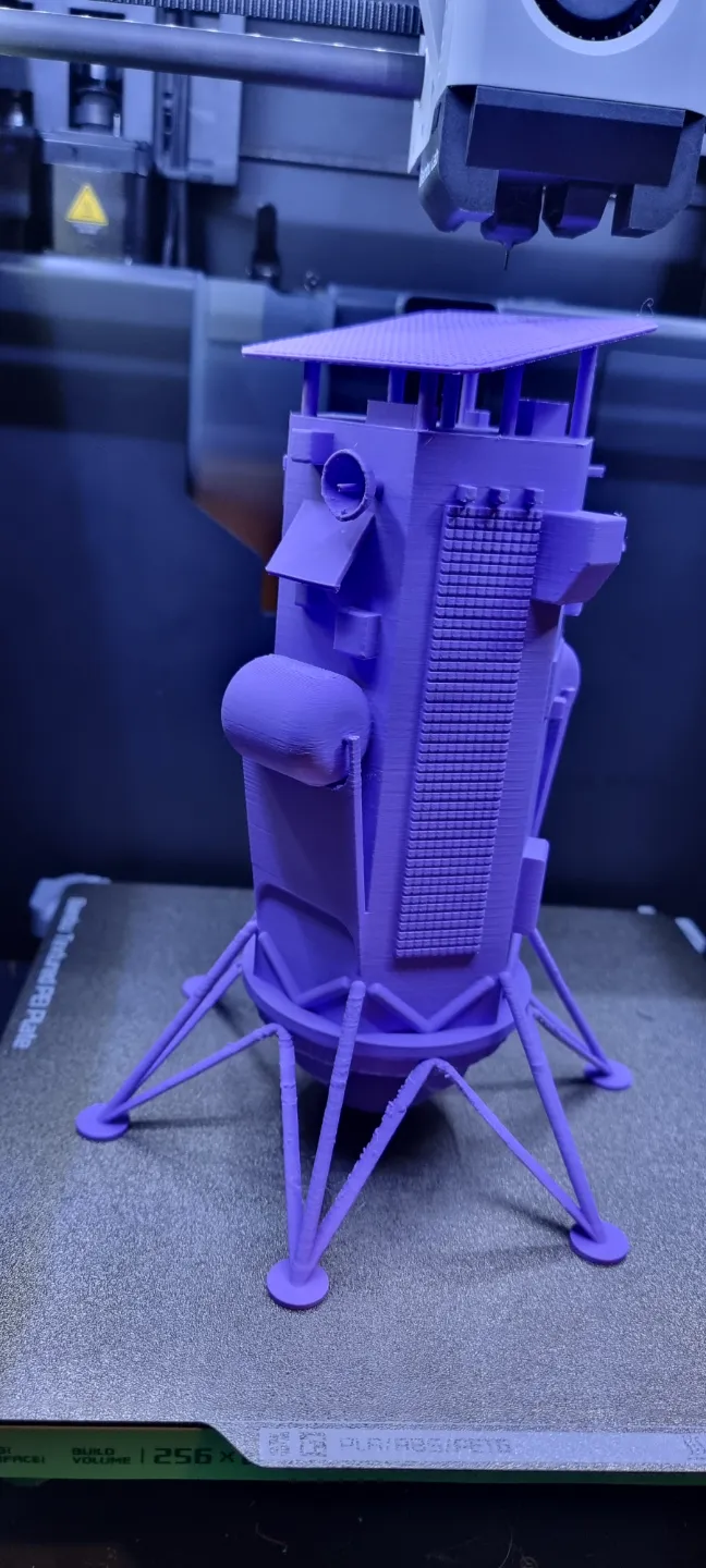 Intuitive Machines Odysseus Moon Lander - organic supports