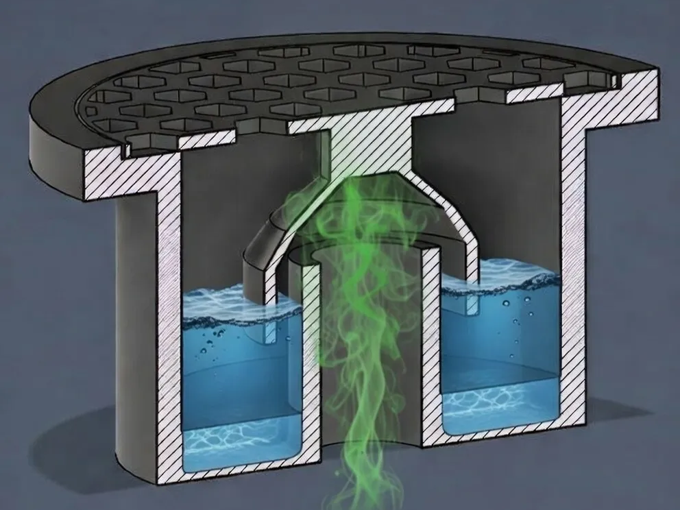 Plumbing Smell Trap (V2) - 1