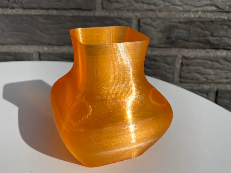 Vase PETG Transparent