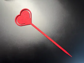 Heart Card holder / Money holder / Picture holder