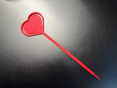 Heart Card holder / Money holder / Picture holder