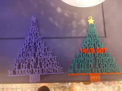 Taylor Swift Tree Ornament
